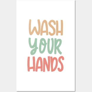 Wash Your Hands Posters and Art